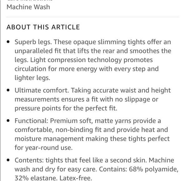 ITEM M6 - Shape Leggings Opaque - Picture 13 of 15